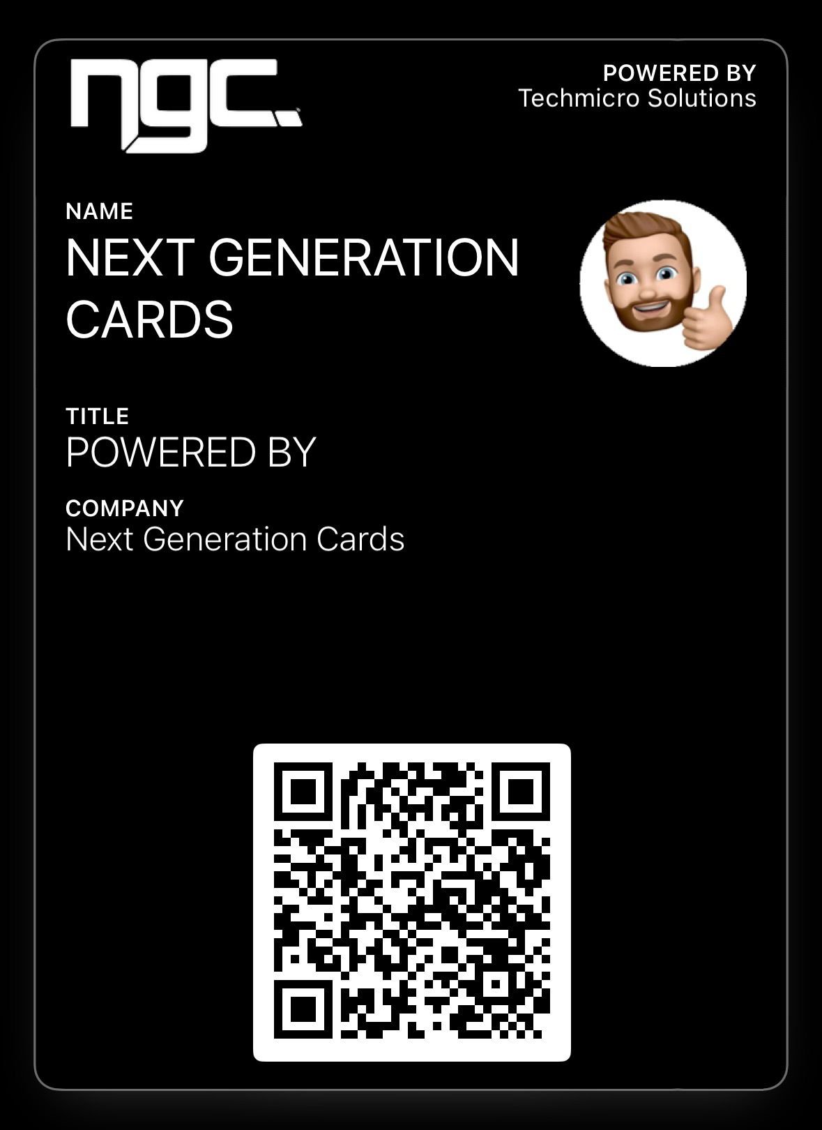 Apple Wallet Integration - NGC Digital Business Card