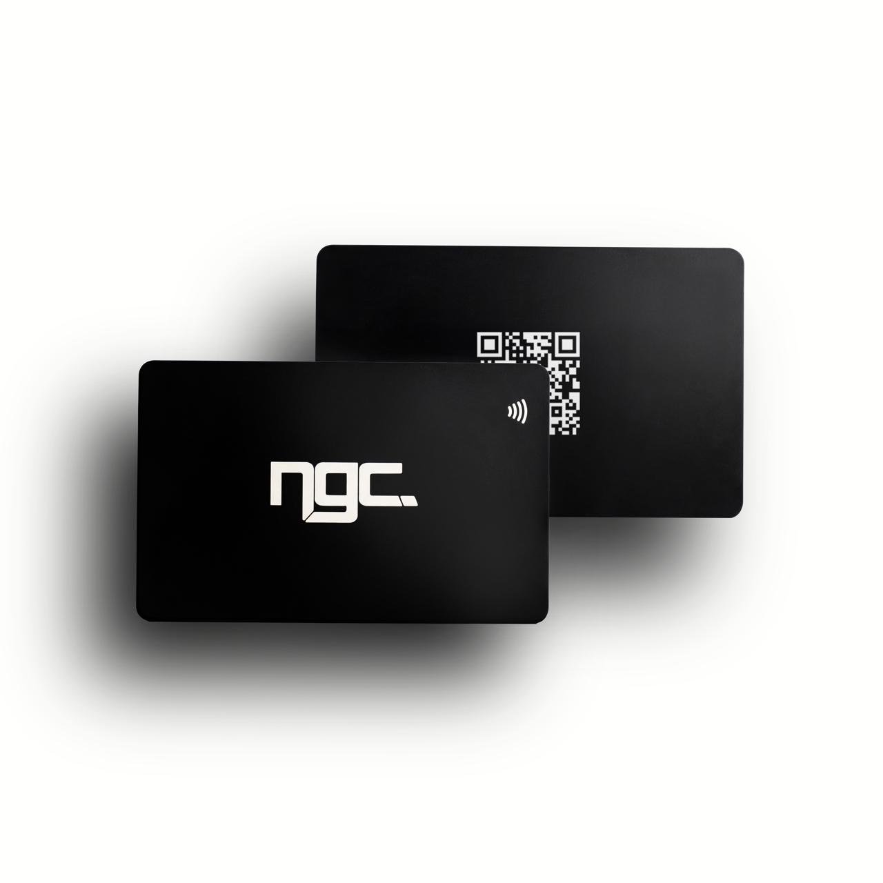 NGC Metal Black Business Card - Best Seller